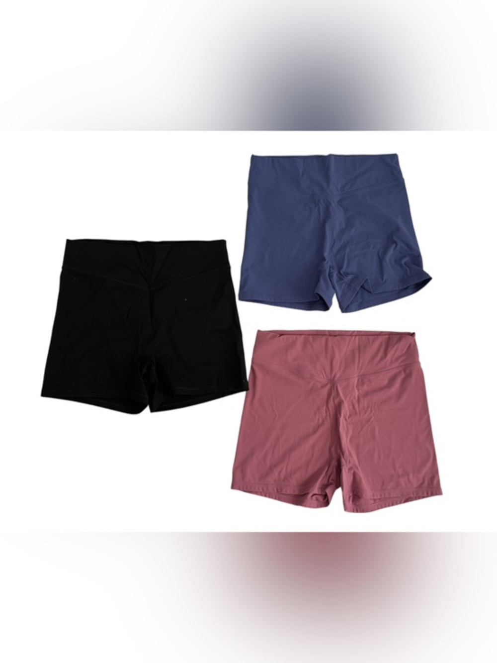 Balance Athletica Black High-Rise Bike Shorts - 3-Pack